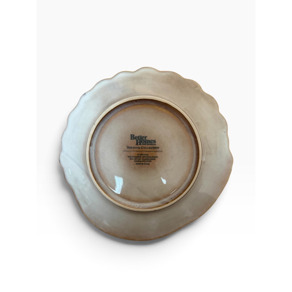 Better Homes and Gardens Heritage Collection Turkey Stoneware Salad Plate 8.5in - Picture 2 of 8
